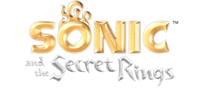 Sonic and the Secret Rings title screen for Wii